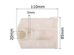 (obrázek pro) Náhradní vzduchový filtr pro motorové pily 4500 5200