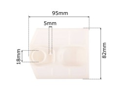 (obrázek pro) Náhradní vzduchový filtr pro motorové pily SPS, PN, YD, CST, 4200, 4500, 5800