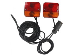 (obrázek pro) Sada světel pro přívěsný vozík s magnetem MAR-POL