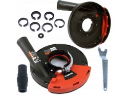 (obrázek pro) Odsávací kryt s kartáčovým věncem, pro úhlové brusky do 180 mm MAR-POL