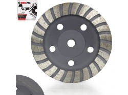 (obrázek pro) Kotouč brusný diamantový na beton 125mm, M14, turbo MAR-POL