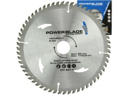 (obrázek pro) Kotouč pilový s SK plátky (vidiový), 160x60Tx22mm POWER BLADE