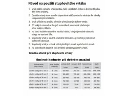 (obrázek pro) Vrtáky stupňovité a frézovací sada 6 ks MAR-POL