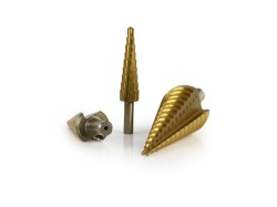 (obrázek pro) Vrtáky stupňovité a frézovací sada 6 ks MAR-POL