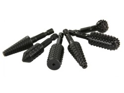 (obrázek pro) Stopkové frézy do kovu a dřeva, sada 6 ks MAR-POL