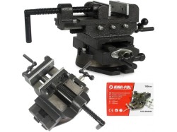 (obrázek pro) Otočný křížový svěrák s čelistí 100 mm