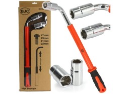 (obrázek pro) Klíč L teleskopický na kolové matice 17-19-21-23 mm BJC