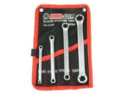 (obrázek pro) Klíče oboustranné očkové TORX, sada 4ks, 6-24mm MAR-POL