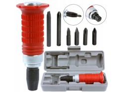 (obrázek pro) Úderový šroubovák s bity 6ks, 1/2″ MAR-POL