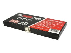 (obrázek pro) Klíče TORX, IMBUS, XZN, hlavice zástrčné, sada 40ks MAR-POL