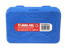 (obrázek pro) Hlavice rázové zástrčné 1/2″ XZN M14, M16, M18, sada 6ks MAR-POL