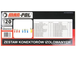 (obrázek pro) Izolovaný konektor, sada 120ks MAR-POL