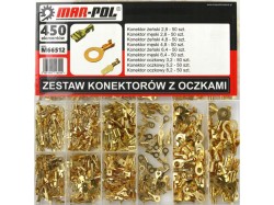 (obrázek pro) Sada kabelových konektorů do auta s očky 450ks MAR-POL