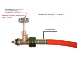 (obrázek pro) Plynový univerzální hořák PB + 3 koncovky MAR-POL