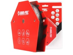 (obrázek pro) Úhlový magnet 30°/45°/60°/75°/90°/135°, 25kg MAR-POL