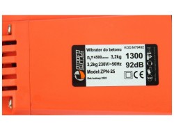 (obrázek pro) Ponorný vibrátor do betonu 1250W, 35mm, 2m MAR-POL