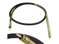 (obrázek pro) Hadice s rychlospojkou pro vibrátor do betonu 4m, 38mm MAR-POL