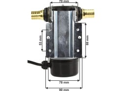 (obrázek pro) Samonasávací čerpadlo na olej a naftu 12V, 160W MAR-POL