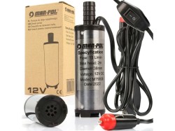 (obrázek pro) Mini čerpadlo na naftu 12V, 15l/min, 38mm MAR-POL