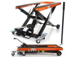 (obrázek pro) Pojízdný hydraulický zvedák na čtyřkolky 500kg BJC