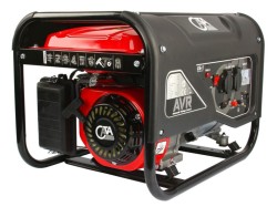 (obrázek pro) Elektrocentrála benzínová s AVR, 3200W, 2x230V, 12V CATA