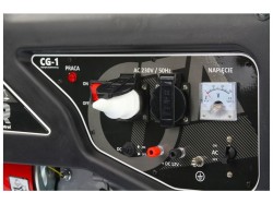 (obrázek pro) Elektrocentrála benzínová s AVR, 3200W, 2x230V, 12V CATA
