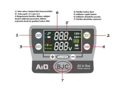(obrázek pro) Invertorová svářečka s nabíječkou s funkcí Start 200A BJC