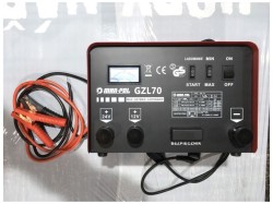 (obrázek pro) Nabíječka autobaterií 12/24V, funkce START s dálkovým ovládačem GZL-70 MAR-POL