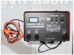 (obrázek pro) Nabíječka autobaterií 12/24V, funkce START s dálkovým ovládačem GZL-70 MAR-POL