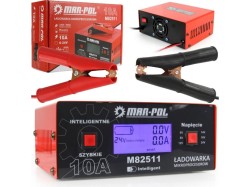 (obrázek pro) Nabíječka autobaterií řízená mikroprocesorem 10A, 6-24V MAR-POL