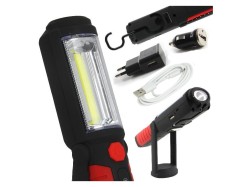 (obrázek pro) Aku LED pracovní svítilna s funkcí powerbanky 3W BJC