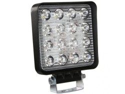 (obrázek pro) LED prostorové světlo 16x LED, 9 - 36 V, 110 x 110 x 35 mm - MAR-POL