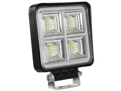 (obrázek pro) LED prostorové světlo 64x LED, 9 - 36 V, 110 x 110 x 35 mm - MAR-POL