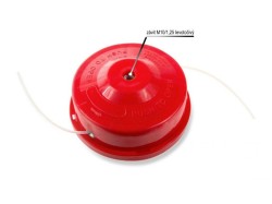 (obrázek pro) Strunová hlava, závit M10 - bez šroubu (červená) MAR-POL