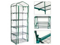 (obrázek pro) Pařeniště/fóliovník, 5 polic, 69x50x195cm MAR-POL