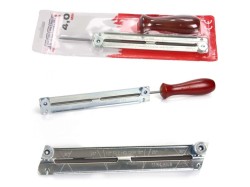 (obrázek pro) Pilník s vodítkem na pilové řetězy 4,0mm 3/8″ MAR-POL