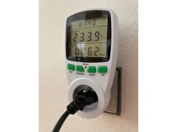 (obrázek pro) Měřič spotřeby el. energie - wattmetr MAR-POL