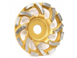 (obrázek pro) Kotouč brusný diamantový na beton 125 mm, 22,2 mm DOUBLE-L RIPPER