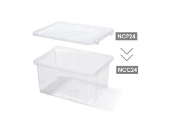 (obrázek pro) Plastový úložný box bez víka 24″ CARGOBOX