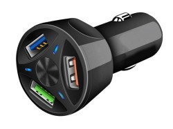 (obrázek pro) Nabíječka do auta 3xUSB, 3.1A