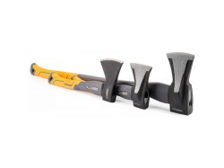 (obrázek pro) Sekera štípací, tesařská, sada 3ks, 600g/1kg/2kg POWERMAT