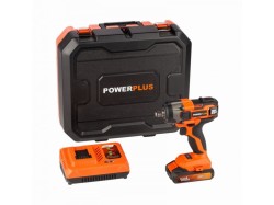 (obrázek pro) POWDP20160 Aku rázový utahovák 1/2″ 20V SET POWERPLUS