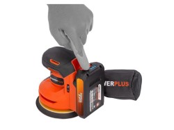 (obrázek pro) Aku excentrická bruska 20V (bez AKU) POWERPLUS