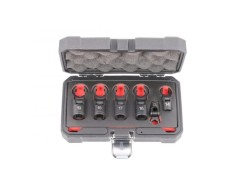 (obrázek pro) Hlavice na povolení poškozených pojistných šroubů, 1/2″, 19 mm - QUATROS