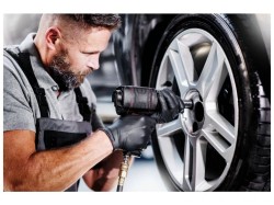 (obrázek pro) Nitrilové rukavice, extra pevné, odolné chemikáliím, černé, 50ks, vel. L