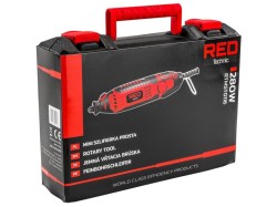 (obrázek pro) Mini přímá bruska 280 W, s příslušenstvím - RED TECHNIC