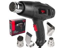 (obrázek pro) Horkovzdušná pistole 2000W, 4 trysky RED TECHNIC