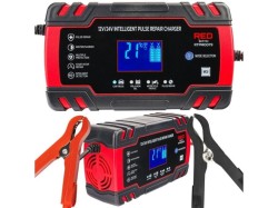 (obrázek pro) Automatická nabíječka baterií 12/24V, 8A RED TECHNIC