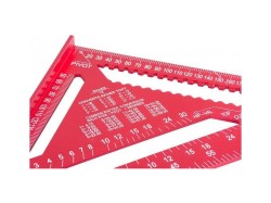 (obrázek pro) Truhlářský úhelník/trojúhelník 300mm, hliníkový STREND PRO