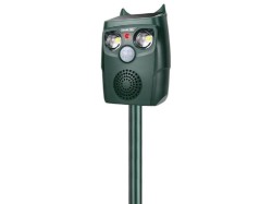 (obrázek pro) Odpuzovač škůdců, solární eXvision SAR20, Ultrasonic, Flashlight, Solar, PIR, IP67